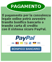 parametri consulenza online pagamento